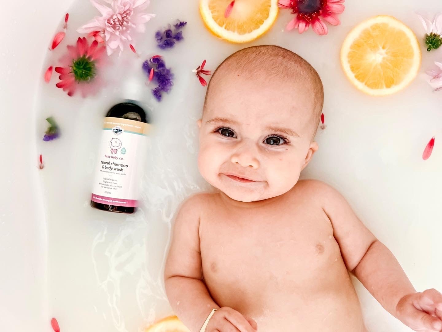Our Natural Shampoo & Body Wash for sensitive scalp & skin