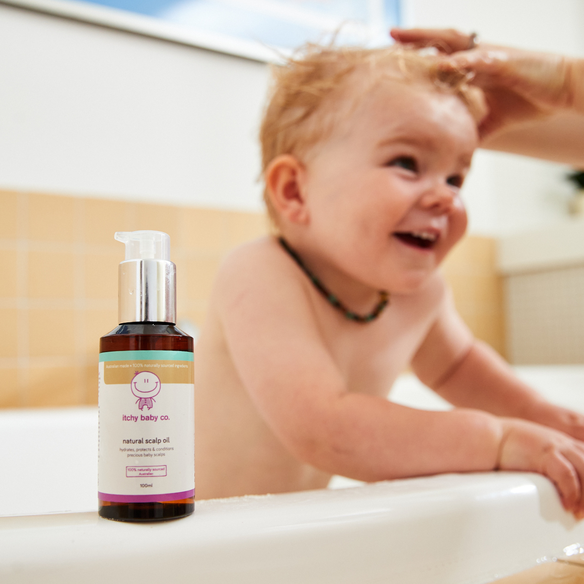Best oil for hot sale baby dry scalp