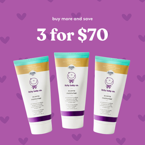 Buy 3 & Save: Eczema Moisturiser 150g - Itchy Baby Co.
