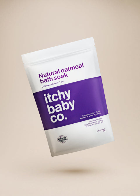 Natural Oatmeal Bath Soak - Itchy Baby Co.