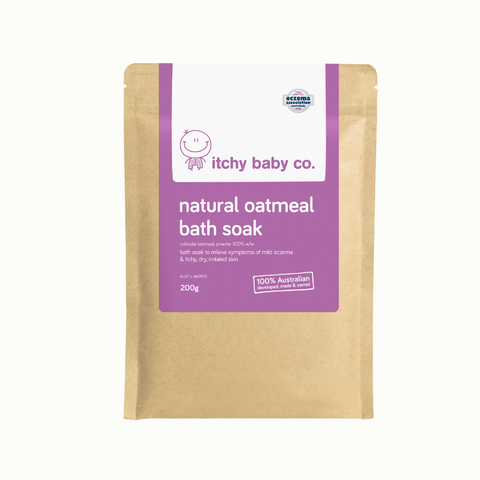 Natural Oatmeal Bath Soak - Itchy Baby Co.