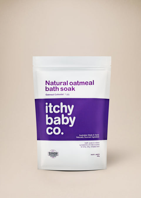 Natural Oatmeal Bath Soak - Itchy Baby Co.
