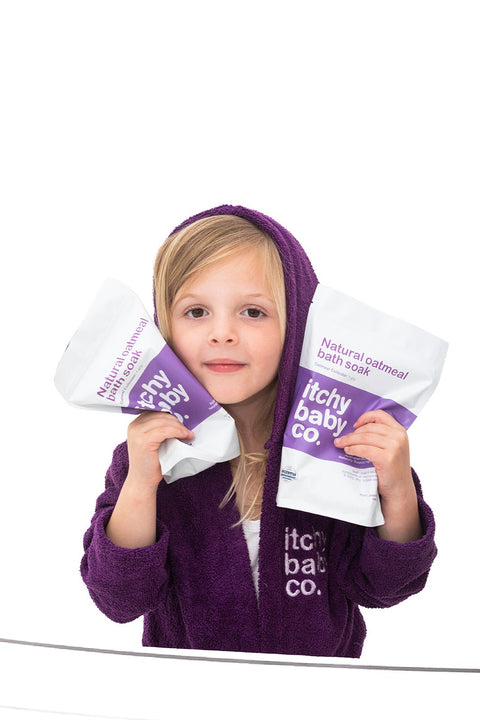 Natural Oatmeal Bath Soak - Itchy Baby Co.