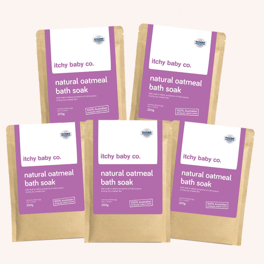 Natural Baby Oatmeal Bath Soak Itchy baby co. Itchy Baby Co.