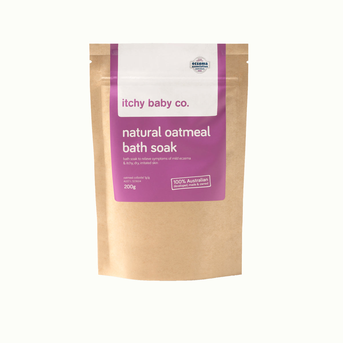 Natural Baby Oatmeal Bath Soak Itchy baby co. Itchy Baby Co.
